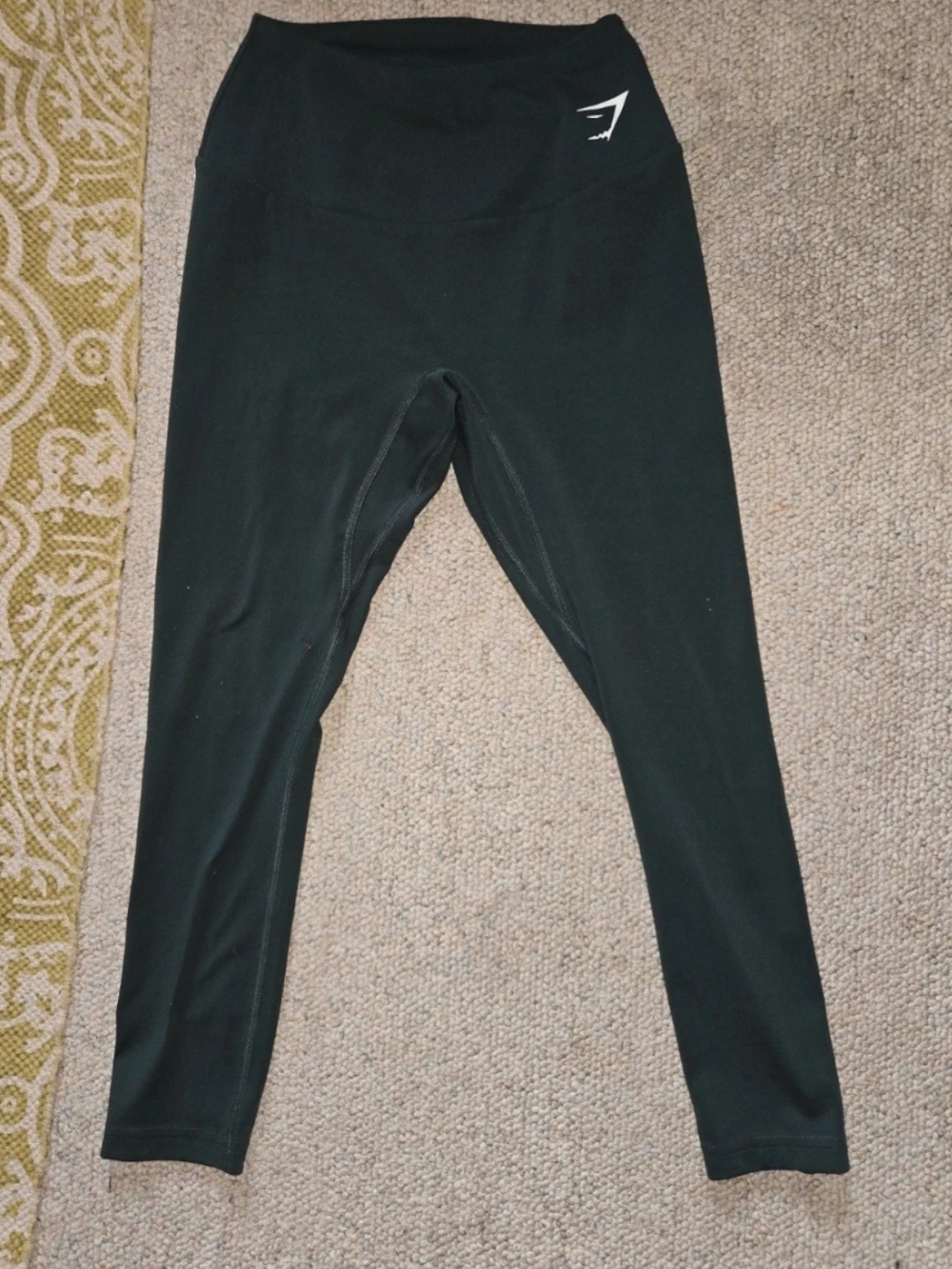 Gymshark Dark Green High-Waist Leggings